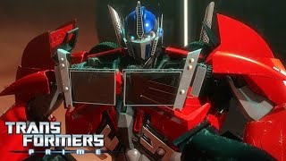 Transformers Prime Sez 1 Ep 1 Part 1  Forțele Întunericului  Dublat În Română [upl. by Treble]