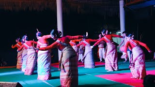 Folk amp Tribal Dances of Assam Culture of Northeast India Orchid Park Kaziranga [upl. by Eniarral]