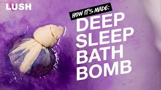 Lush How It’s Made Deep Sleep Bath Bomb [upl. by Priscella]