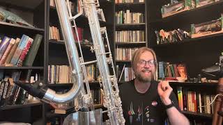 Contrabass Clarinet vs ContraAlto Clarinet [upl. by Coltson]