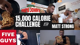 15000 Calorie Gluten Free Challenge  Physique Collective  Matt Strong [upl. by Kindig46]