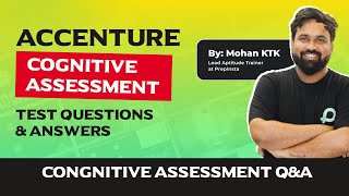 Accenture Cognitive Assessment Test Questions and Answers 2023  2024 Batches [upl. by Aynotal824]