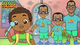 Goo Goo Gaga Turned ZZ Kid Into A Man Goo Goo Colors Animation for Kids [upl. by Bonnice]