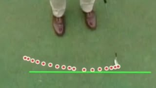 Ben Crenshaws Arced Putting Path [upl. by Usanis]