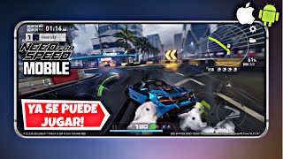 NEED FOR SPEED MOBILE YA PUEDES JUGAR EN ANDROID Y iOS  NUEVAS NOTICIAS [upl. by Laersi]