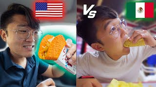 TACOS de MÉXICO vs EEUU [upl. by Silvers]