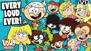 EVERY Loud Character Ever  The Loud House [upl. by Ephram]