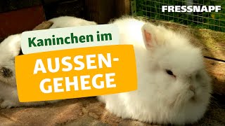 Kaninchen im Außengehege I FRESSNAPF [upl. by Blankenship]