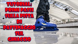 minitutorial di pattinaggio sul ghiaccio1 primi passi sul ghiaccio [upl. by Row233]