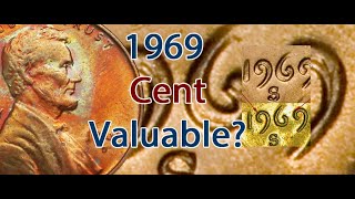 1969 Lincoln Cent Penny Value How To Tell If 1969 S Is A Doubled Die MS67 1969 Worth 1400 [upl. by Xyla]