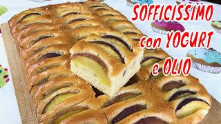 TORTA ALLE PESCHE SOFFICISSIMA ricetta facile che non delude mai  soft slice with peaches [upl. by Dosi]