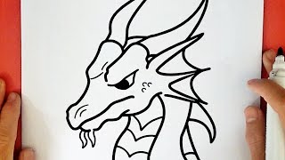 COMMENT DESSINER UN DRAGON [upl. by Gad670]