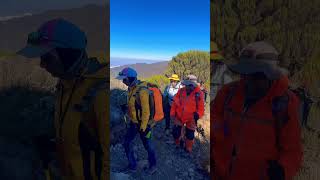 The epic journey continued to the Lava Tower from Shira Camp for lunch amp acclimatisation break [upl. by Arnst]