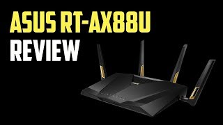 Asus RTAX88U Review  Excellent WiFi 6 Wireless Router with Ultra Wide Coverage [upl. by Valerye]