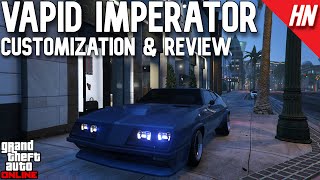 Vapid Imperator Clean Customization amp Review  GTA Online [upl. by Dennett208]