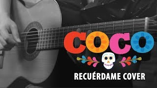 Coco  RECUÉRDAME COVER Instrumental  Guitarra y Bajo [upl. by Hilarius440]