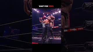 Miro Saves Sting From The House Of Black wwe aew shorts [upl. by Notnats]