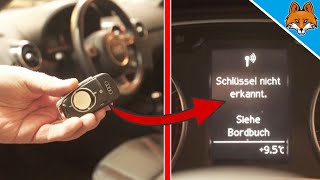 Auto Notöffnen und starten wenn die Autoschlüsselbatterie LEER ist 💥 [upl. by Daile]