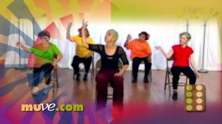 Dance Along Workout for Seniors and Elderly  Low Impact Dance Exercise on Chairs [upl. by Kissiah]