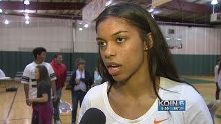 Evina Westbrook Athlete of the Week [upl. by Hamo]