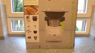 LIDL Monsieur Cuisine Connect Küchenmaschine von Silvercrest  Unboxing amp kurzer Funktionstest [upl. by Schwinn]