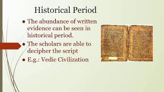 Differences between Pre history Proto history and History [upl. by Ireg]