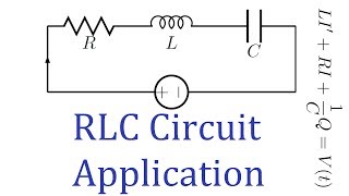 RLC Circuits  Differential Equation Application [upl. by Kit]