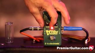 Review Demo  TC Electronic Viscous Vibe [upl. by Nnylaehs558]