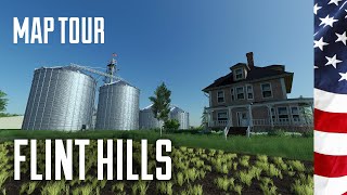 The BEST Big US Map yet  Flint Hills  Iowa  Farming Simulator 19 [upl. by Witkin59]