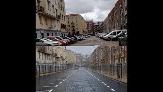 La transformación de la calle más nueva de Madrid [upl. by Haag]