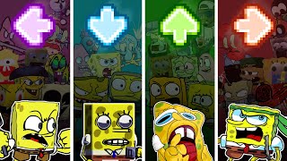 FNF Character Test  Gameplay VS Playground Mod SpongeBob Parodies V3 Update — All Characters 41 [upl. by Adnirim818]