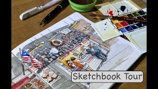 Sketchbook Tour and Review [upl. by Eirrol]