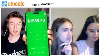 Tricking Strangers Into Giving Me Money on Omegle [upl. by Adnalahs]