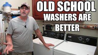 Old school washers are better  Why we bought Maytag commercial [upl. by Millda]