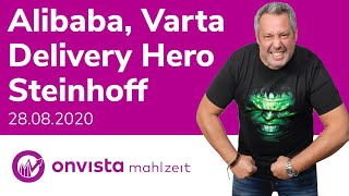 Mahlzeit Live Alibaba Delivery Hero Varta und Steinhoff vergisst eine wichtige Information [upl. by Aryek]