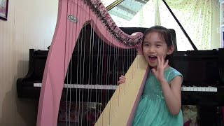 Harp  Greensleeves  Traditional English folk song [upl. by Tisha251]