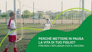 Perché mettere in pausa la vita di tuo figlio Previeni l’influenza con il vaccino [upl. by Errol]