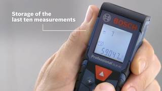 Bosch GLM 40 Professional Laser Measure [upl. by Castor651]