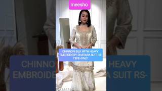 Meesho sharara suit 042 shorts ytshorts meesho trendwrasha [upl. by Cloutman]