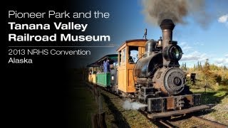 Visiting the Tanana Valley Railroad Museum Fairbanks Alaska [upl. by Naujuj]