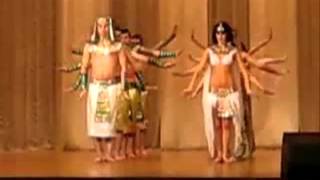 Pharaonic dance  Danza faraónico  رقص فرعونى [upl. by Vanna285]