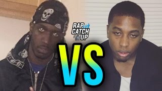 JusBlow 600 VS Tay600 Twitter Beef [upl. by Nosecyrb]