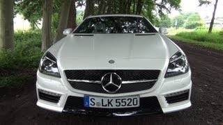 2012  2013 MercedesBenz SLK 55 AMG  Test Drive amp Review  TheGetawayer [upl. by Eric]