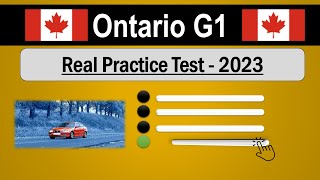 Ontario G1 Practice Test 2023 ontario [upl. by Biernat862]