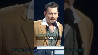 Johnny Depp jumps into Jack Sparrow character [upl. by Swift]