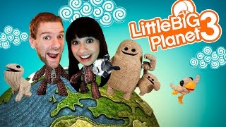 LittleBigPlanet 3 Coop  Part 1 SACKBOY IS BACK [upl. by Dolli404]