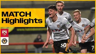 Match Highlights  Morecambe v Newport County [upl. by Sholem]