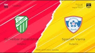 FC Hebar Pazardzhik vs Spartak Varna bulgarian first league 2024 live stream [upl. by Luemas]