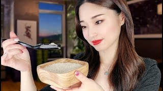 ASMR Chinese Rice Facial Spa Treatment [upl. by Alexandr]