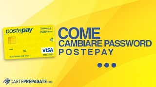 Come cambiare password Postepay Poste Italiane facile e veloce [upl. by Sera]